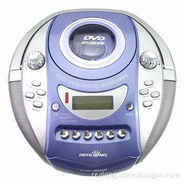 Portable DVD Player with Cassette Play and Language Learning Functions
